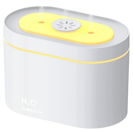 

Diffuser with Essential Oil 800 Ml Double Spray Humidifier Portable Diffuser with Heat Function LED Light
