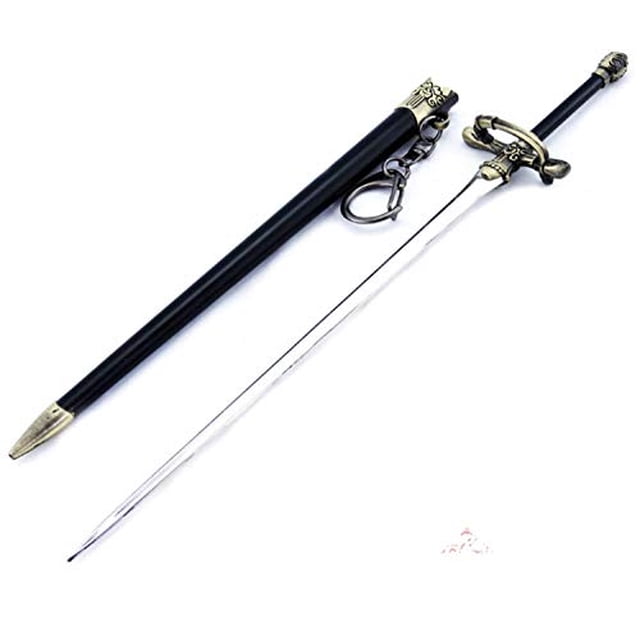 Juego de Trono 1/6 Arya Stark Aguja Espada 1/6 21cm /8.27 " Arma de metal Modelo Escritori Azlink Azlink
