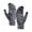 White, variant on Fgnfyis Winter Gloves for Men Women Upgraded Knit Soft Thermal Elastic Touchscreen Anti Color Block Warm Mittens Grey