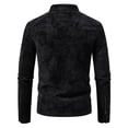 thumbnail image 3 of Men's Faux Leather Moto Jacket with Stand Collar, Metal Zipper, Casual Outerwear for Outdoor Wear, Slim Fit Short Coat, 3 of 17