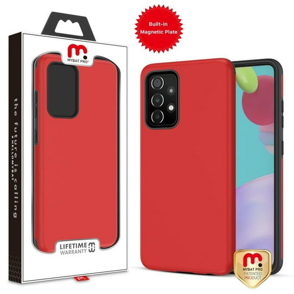 MyBat Pro Fuse Series Case with Magnet Compatible With Samsung Galaxy A52 5G - Red