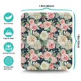 thumbnail image 5 of Washable Rubber Multicolored Floral Dish Drying Mats for Kitchen Counter Home Large Coffee Bar Pad Accessories and Decor for Utensils Stemware 16''x18'', 5 of 7
