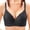 Black, variant on Push-Up Bras for Small Chest New 2 Pack Lace Underwire Bra Women Adjustable Strap Push up Bra Full Coverage Front Bow Detail Support Bra