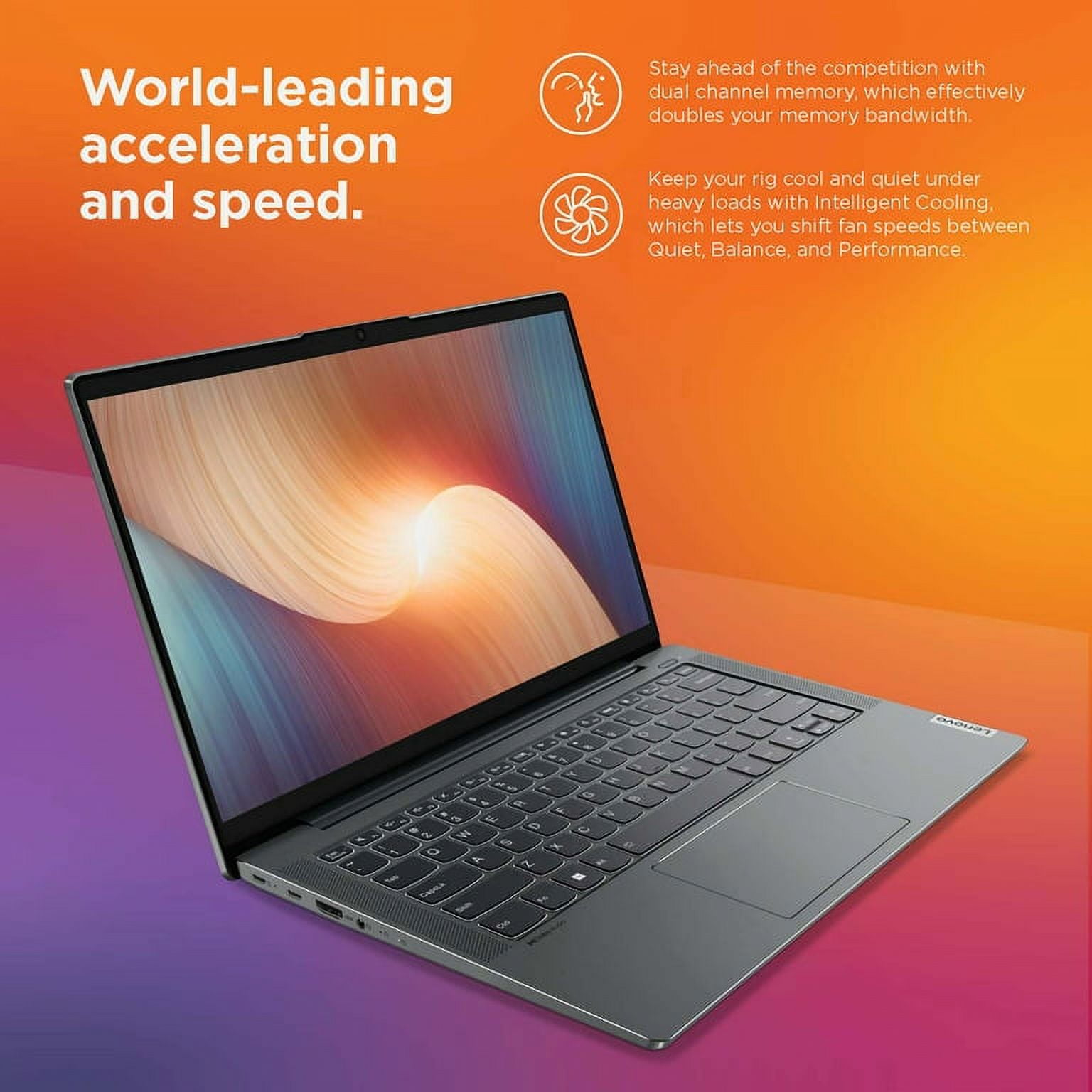 Lenovo Ideapad 5 14" 1080p Touchscreen Laptop, AMD Ryzen 7 5700U, 8GB RAM, 512GB SSD, Windows 11 Home, Backlit Keyboard,Graphite Grey with Tigology Accessories