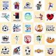 thumbnail image 3 of Paquete de pegatinas Waterp para la Copa Mundial de Fútbol, Anime, 50 unidades, 3 of 3