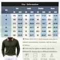 thumbnail image 2 of Men's Polo Shirts Long Sleeve Color Block Heavyweight Collared Golf Shirts Men's Casual Shirts Business Casual Shirts White M, 2 of 4