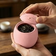 thumbnail image 4 of Outdor Ceramic Cat Jar With Lid 180 Ml Storage For And White Protective And Airtight For Living Area, 4 of 6