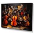 thumbnail image 2 of Designart "Sunlit Euphony III" Abstract Collages Wall Art Print, 2 of 5