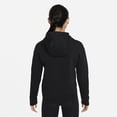 thumbnail image 2 of Nike Girls Sportswear Club Fleece Pullover Hoodie Medium Black/White, 2 of 6