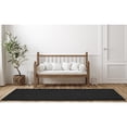 thumbnail image 2 of Garland Rug Ivy Black Indoor Runner Rug, 3' x 12', 2 of 7