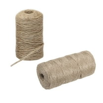 LEORX 1Pcs Natural Jute Rope Cord Decorative String Flower Shop Fence Decor