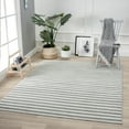 thumbnail image 5 of Luxe Weavers Moroccan Lines Area Rug Gray 8x10, Easy Clean Modern Home Décor Rug, 5 of 9