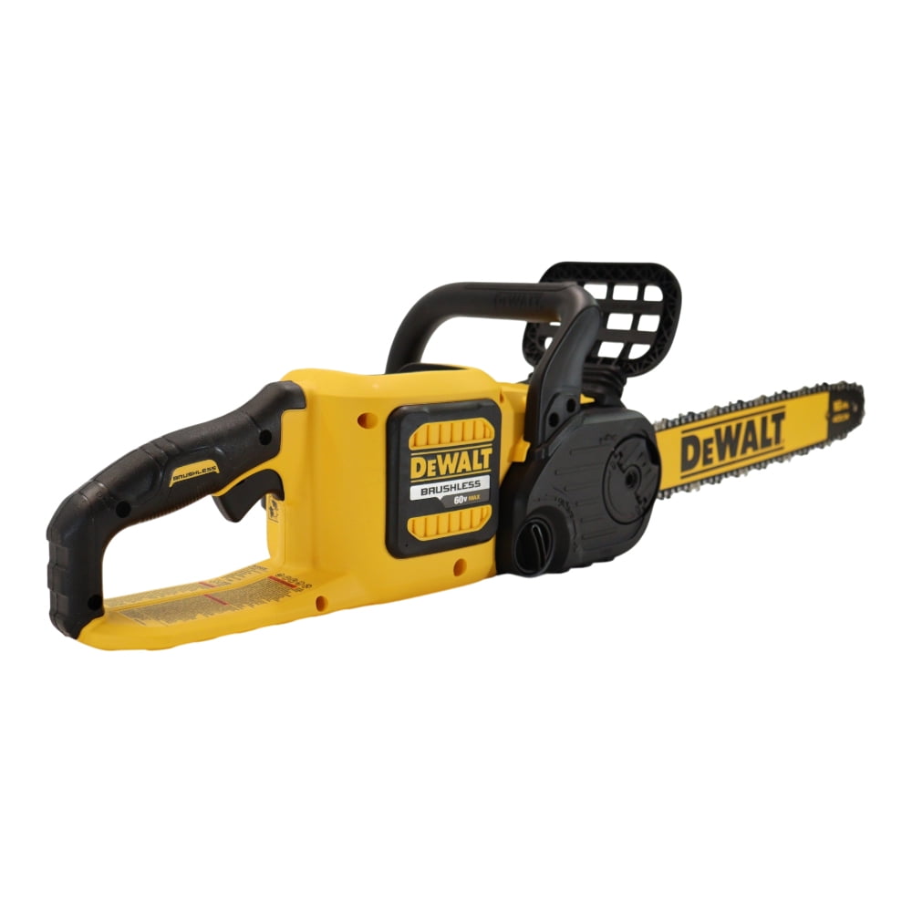 DEWALT DCCS670B-NBX 60V MAX FlexVolt Cordless Chainsaw, 16-Inch Bar and Chain, Brushless Motor, High Efficiency Outdoor Power Tool, Bare Tool Only