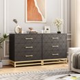 thumbnail image 6 of CazToi 3 Drawer Dresser Wooden Chest of Drawers Bedroom Storage for Small Spaces, 6 of 7