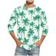thumbnail image 1 of Tops para hombre, blusas y camisas de cuello redondo y manga corta para hombre, blusas casuales de moda con cuello redondo y manga corta, blusas para hombre, blusas de poliéster para hombre, 1 of 4
