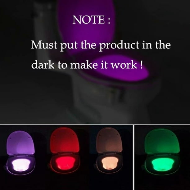 Toilet Light Body Motion 16 Colours Sensor Led WC Lights