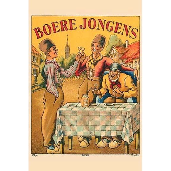 Boere Jongens- Fine Art Canvas Print (20" x 30")