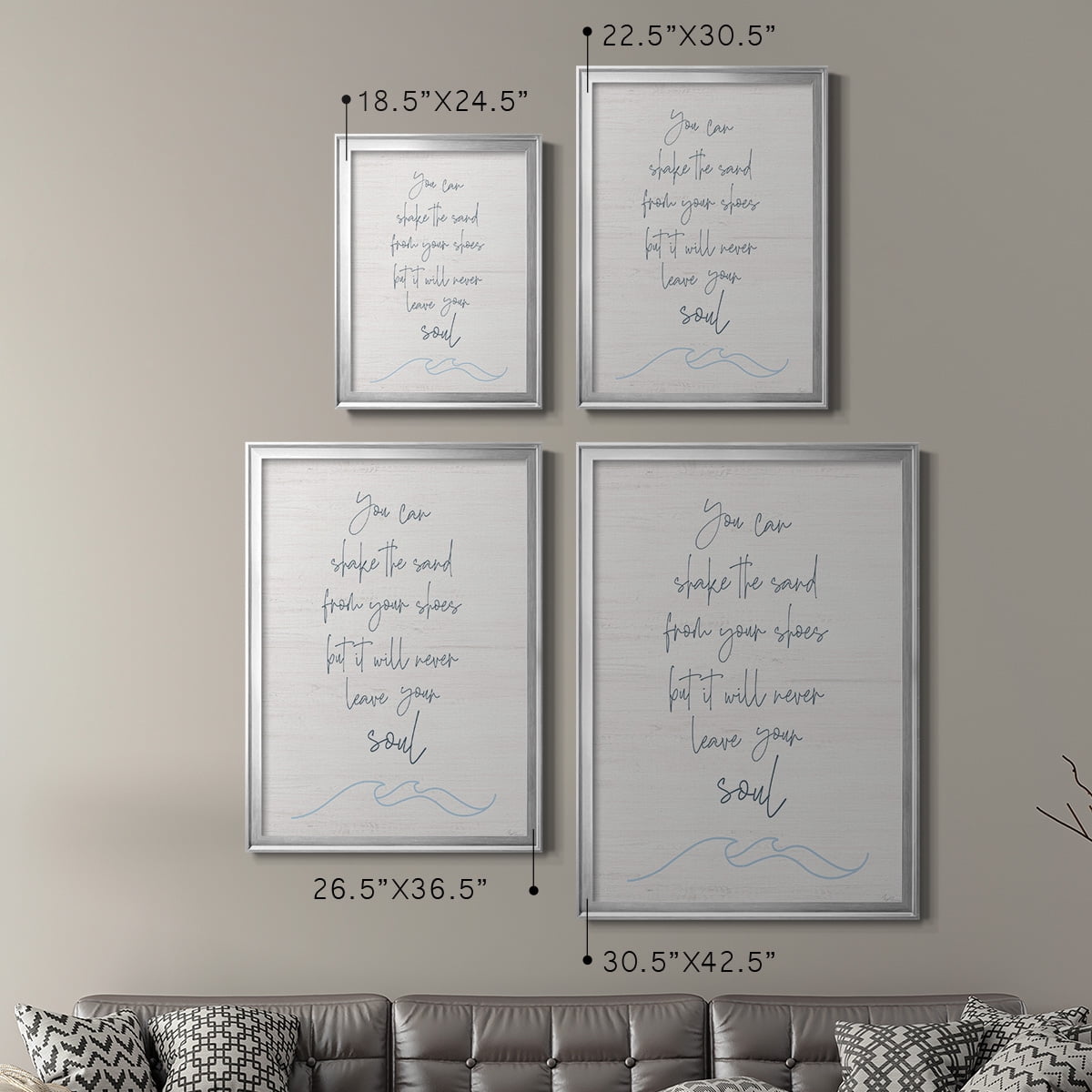 Shake the Sand Premium Classic Framed Print - Ready to Hang