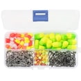 Fishing Rigs Rigs Strong Fishing Line with Luminescent Tube Black ...