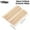 F, variant on Clearance Under $5.26! 50 Pack Round Wooden Dowels – 20cm Natural Craft Sticks for DIY (50pc 20cm)