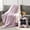 Purple, variant on Micromink Sherpa Reversible Throw Blanket, Soft Fluffy Plush Blanket for Home Couch Sofa Bed Room Decor, 50x60 Inches, Brown