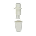 thumbnail image 2 of B&P Lamp® Off-White Pulley Lamp Cord Grip Bushing, 2 of 4