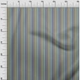 thumbnail image 2 of oneOone Cotton Flex Fabric Multicolor Stripe Printed Fabric 1 Yard 40 Inch Wide, 2 of 4