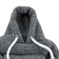 thumbnail image 4 of Funda para pomo de cambio de marchas de automóvil, sudadera con capucha, protector para pomo de cambio de marchas de festival Gris, 4 of 5