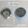 thumbnail image 3 of Vaso The Coldest de 1,2 litros con asa, pajita y 3 tapas de acero inoxidable, 3 of 9