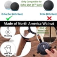 thumbnail image 4 of Soporte de madera para Echo Dot (cuarta generación) y Homepod Mini, 4 of 7