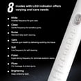 thumbnail image 4 of 8 Speed 4 Brush Head Electric Toothbrush USB Smart Adult Soft Hair Waterproof Teeth Cleaning Set, 4 of 13