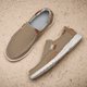 thumbnail image 3 of Zapatos casuales para hombre, zapatos de lona transpirables, mocasines, nuevos zapatos vulcanizados para hombre, zapatos cómodos para caminar al aire libre, zapatillas de deporte para hombre (28 cm), 3 of 4