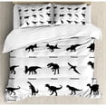 thumbnail image 3 of Ambesonne Dinosaur Duvet Cover Set, 3 of 3