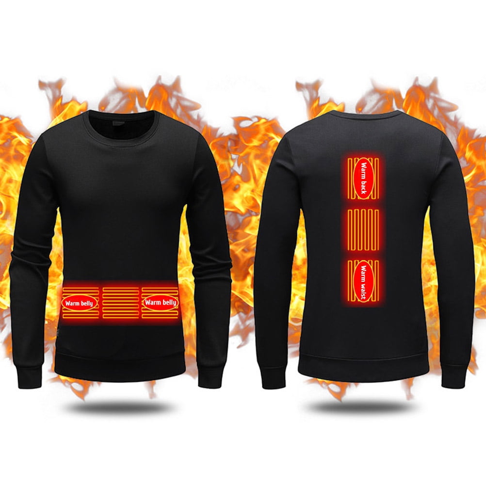 Heated Sweater for Men Women Electric Heating Sweater with 3 Heating