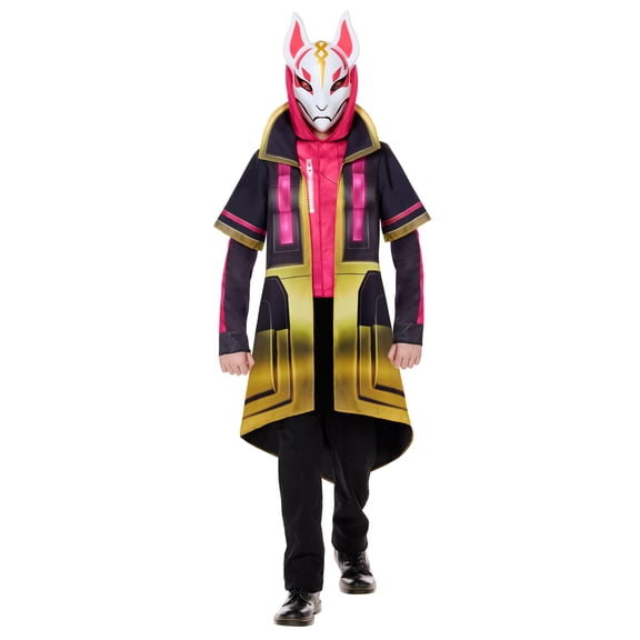 Fortnite Drift Halloween Costume for Children, 2-Piece, Boys' Size L (10/12), by InSpirit Designs