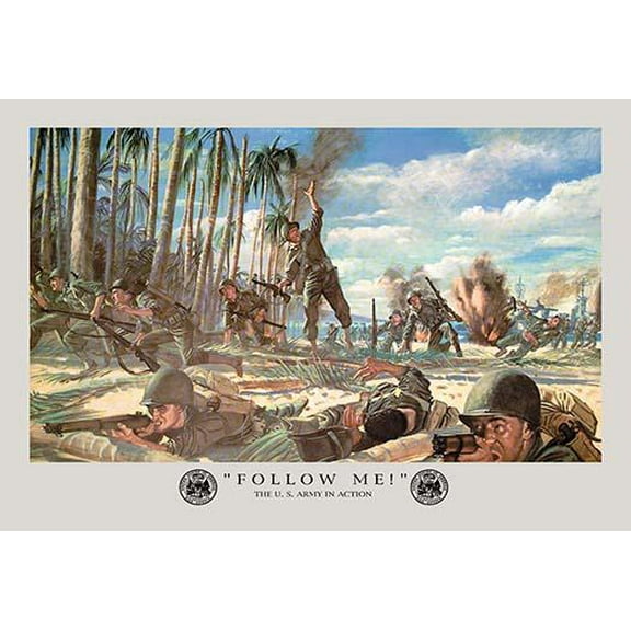 Follow Me!-Fine Art Canvas Print (20" x 30")