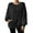 A26 Black, variant on FASHOFT Crewneck Sweatshirt for Women Casual Loose Soft Long Sleeve Pullover Fall Winter Tops Black L