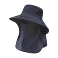 thumbnail image 2 of YiJuHui Solar Powered Fan Hat for Men, Rechargeable 360° Cooling Hat with USB Type-C, Wide Brim Sun Hat for Outdoor Fishing Hiking Camping Beach Gardening, 2 of 6