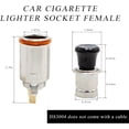 thumbnail image 2 of Car Cigarette Lighter, DC 12V Auto Cigarette Lighter Socket Plug Element, Cigarette Lighter without Cable for Most Cars, Trucks, Trailers, RVs, Boats, Universal Car Accessories, 2 of 4