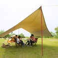 thumbnail image 4 of 1pc Outdoor Tent Canopy Pole Aluminum Alloy Tent Frame Rod Tent Canopy Support Rod Awning Frame Accessories, 4 of 8