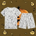 thumbnail image 2 of MIASHUI Tenues Tendance pour Garçons Ensemble 2 Pcs Confortable Décontracté Design Unique DIY pour Enfants Idéal pour la Maison et les Activités Extérieures, 2 of 3
