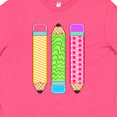 thumbnail image 4 of Inktastic Colorful Patterned Pencils for Back to School Youth T-Shirt, 4 of 5