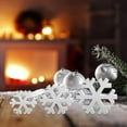 thumbnail image 4 of Christmas Wooden Snowflake Decoration Winter Snowflake Table Label Snowflake Wooden Farmhouse Christmas Layered Tray Decoration Suitable For Christmas Table Stand Kitchen Table Centerpieces Modern, 4 of 8
