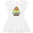 thumbnail image 3 of Inktastic Grandpa Loves Me Grandson Gift Girls Baby Dress, 3 of 5