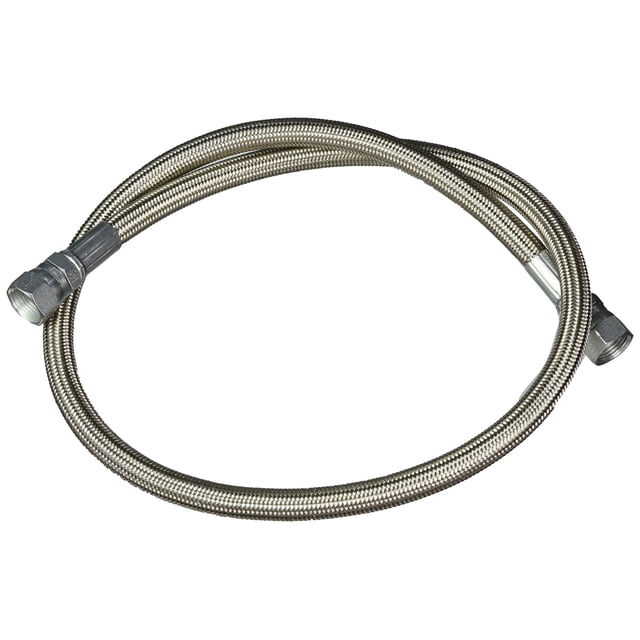 Tectran 19DSW348 Air Compressor Discharge Hose Assembly (, 48" Length, Dual 5/8" 45 DegreesFemale Swivel)