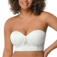 thumbnail image 1 of Sujetador sin tirantes HSIA Longline para mujer, busto grande, talla grande, 1 of 3