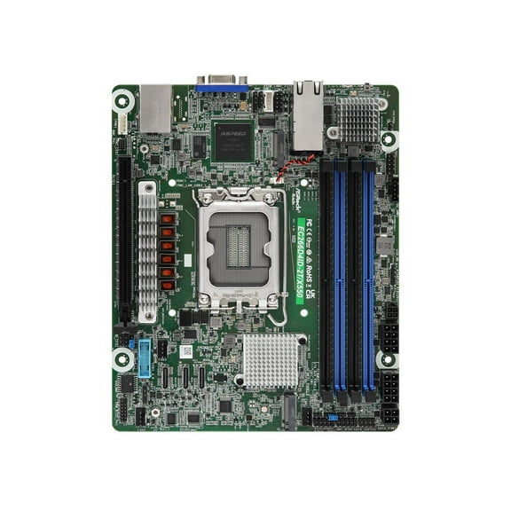 ASRock Rack EC266D4ID-2T/X550 Deep mini-ITX Server Motherboard