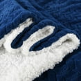 thumbnail image 4 of Fczihg Super Soft Plush Sherpa Wool Bed Blanket, Queen Size - Double Sided, 4 of 5