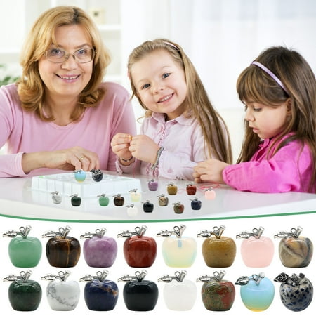 

Hot Deals on Home Gifts CWCWFHZH Natural Luckily Stone Apples Mini Apples Pendant