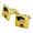 Gold, variant on Teen Titans Go! Robin Square Cufflink Set - Silver or Gold